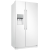 SAMSUNG RS50N3513WW Side by Side Fridge Freezer in White with A+ Rated Energy-Plumbed