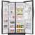 SAMSUNG RS52N3213BC Side by Side Fridge Freezer in Black A+ Rated Non Plumbed