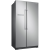 SAMSUNG RS54N3103SA Side by Side Fridge Freezer in Metal Graphite with A+ Rated Energy