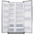SAMSUNG RS54N3103SA Side by Side Fridge Freezer in Metal Graphite with A+ Rated Energy