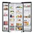 SAMSUNG RS57DG410EB4EU Smart American-Style Fridge Freezer - Black