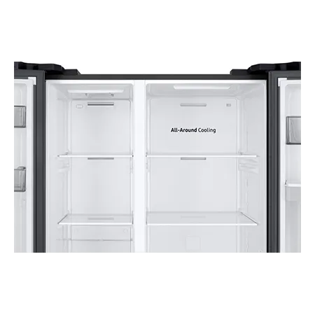 SAMSUNG RS57DG410EB4EU Smart American-Style Fridge Freezer - Black