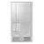 SAMSUNG RS57DG410EM9EU Bespoke Smart American-Style Fridge Freezer - Silver