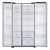 SAMSUNG RS68N8230S9 Side by Side Fridge Freezer in Refined Inox with A+ Rated Energy 