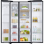 SAMSUNG RS68N8240B1 Side by Side Fridge Freezer in Black with A+ Rated Energy. Ex-Display Model