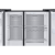 SAMSUNG RS68N8240B1 Side by Side Fridge Freezer in Black with A+ Rated Energy. Ex-Display Model