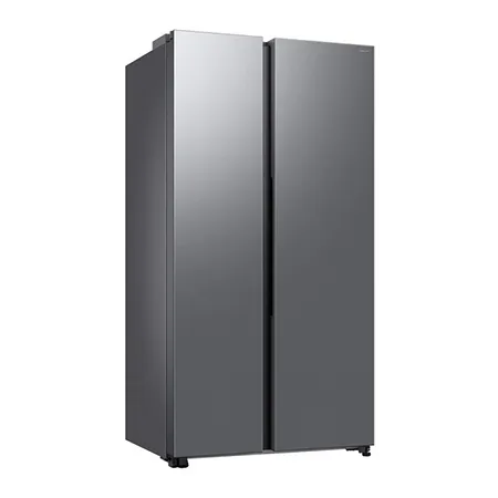 SAMSUNG RS70F67QCTEU 91.2cm 60/40 American Fridge Freezer - Silver