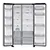 SAMSUNG RS70F67QCTEU 91.2cm 60/40 American Fridge Freezer - Silver