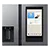 SAMSUNG RS90F66BETEU 91.2cm 60/40 American Fridge Freezer - Silver