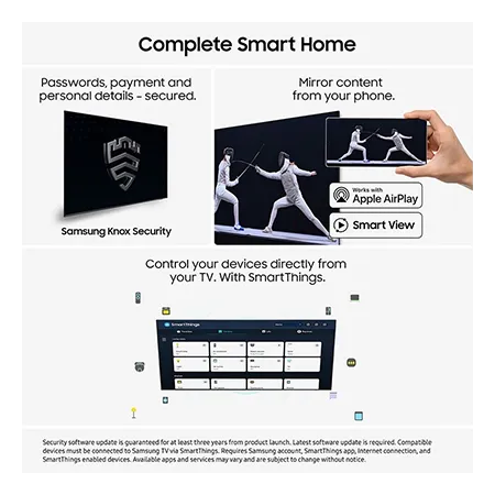 SAMSUNG UE55U8020H 55" 4K Crystal UHD Vision AI Smart TV