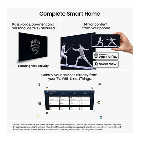 SAMSUNG UE75U8020H 75" 4K Crystal UHD Vision AI Smart TV