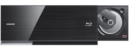 SAMSUNG BDC7500, Ultra Slim, Wall-Mountable Blu-Ray Disc Player