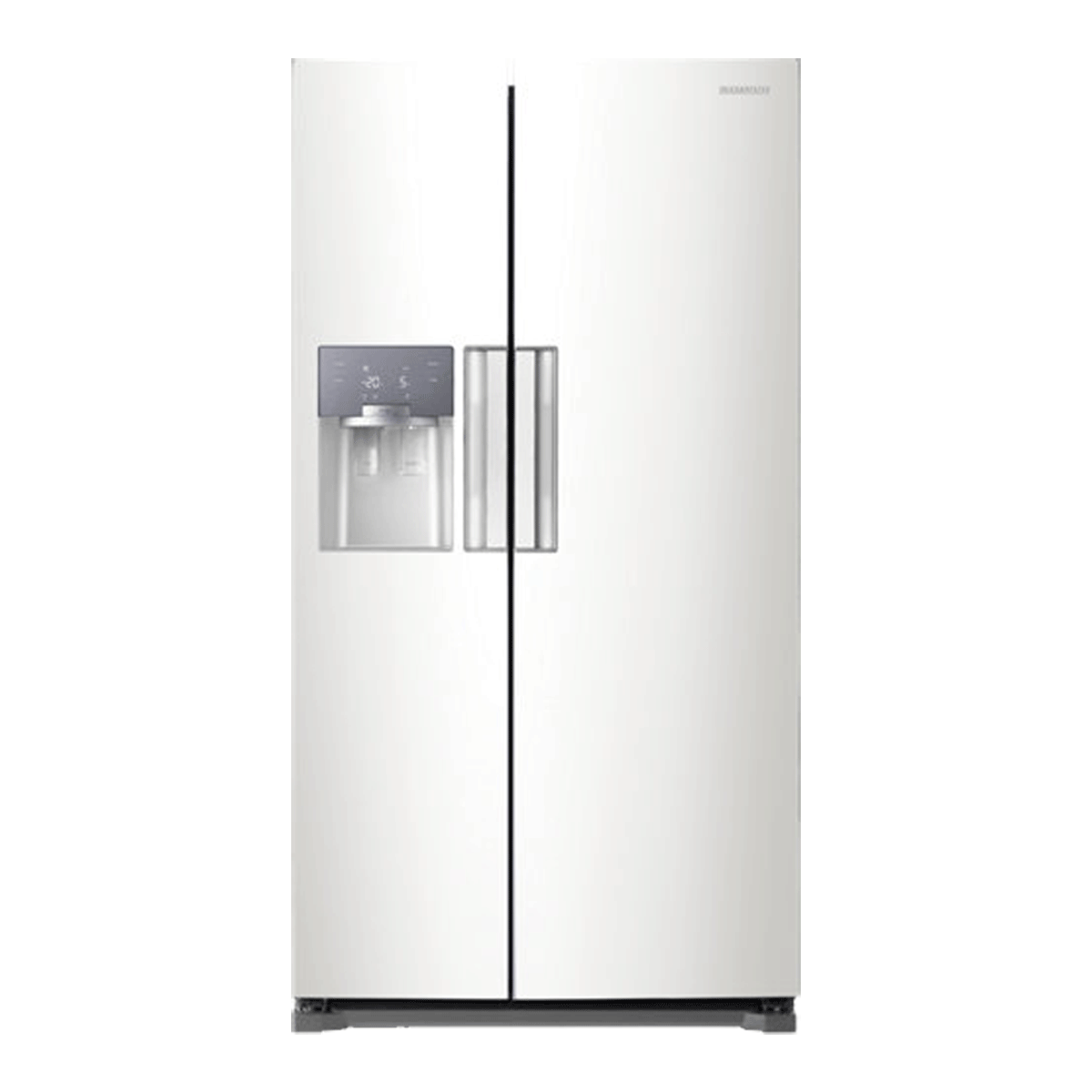 SAMSUNG RS52N3313WW, Side by Side Fridge Freezer White in white with A+ Energy Rating. Non