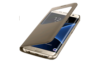 SAMSUNG EFCG935PBEGWW Samsung S View Cover for Galaxy S7 edge (Gold) Smart Phone Cover SAMSUNG EFCG935PBEGWW Samsung S View Cover for Galaxy S7 edge (Gold) Smart Phone Cover