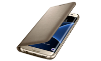 SAMSUNG EFNG935PFEGWW Samsung LED Flip Cover for Galaxy S7 edge (Gold) Smart Phone Cover SAMSUNG EFNG935PFEGWW Samsung LED Flip Cover for Galaxy S7 edge (Gold) Smart Phone Cover