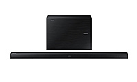 SAMSUNG HWJ650 4.1 Ch 320 W Wireless Multiroom TV Soundbar - Black. Ex-Display Model SAMSUNG HWJ650 4.1 Ch 320 W Wireless Multiroom TV Soundbar - Black. Ex-Display Model