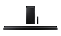 SAMSUNG HWQ60T Wireless QLED Soundbar + Subwoofer - Black. Ex-Display Model SAMSUNG HWQ60T Wireless QLED Soundbar + Subwoofer - Black. Ex-Display Model