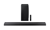 SAMSUNG HWQ800T Wireless Flat Soundbar + Subwoofer - Black