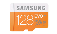 SAMSUNG MBMP128DAEU Samsung EVO 128 GB microSDXC Card (SD Adapter) (128GB) Memory Card