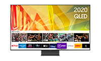 SAMSUNG QE55Q95T 55" Smart Ultra HD 4K QLED TV Carbon SIlver FInish with Freeview