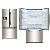 SAMSUNG RF62QEPN1 Wide French Doors Fridge Freezer Combination with Built-In Water Dispenser