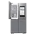 SAMSUNG RF65DG9H0ESREU Family Hub  French Style SBS Fridge Freezer with Beverage Center in Silver