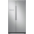 SAMSUNG RS54N3103SA Side by Side Fridge Freezer in Metal Graphite with A+ Rated Energy