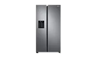 SAMSUNG RS68A8820S9 American Style Fridge Freezer in Silver Plumbed in SAMSUNG RS68A8820S9 American Style Fridge Freezer in Silver Plumbed in