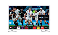 SAMSUNG UE32J4510 32" Series 4 HD Ready Smart LED TV with Freeview HD & Built-in Wi-Fi in White SAMSUNG UE32J4510 32" Series 4 HD Ready Smart LED TV with Freeview HD & Built-in Wi-Fi in White