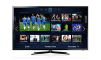 SAMSUNG UE42F5500 42" Series 5 Full HD 1080p Smart LED TV with Built-In Wi-Fi, Freeview HD and S Recommendation.Ex-Display