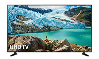 SAMSUNG UE55RU7020 55" Smart Ultra HD 4K LED TV with Built-in Wi-Fi, Freeview HD, in Black 