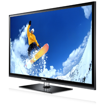 SAMSUNG PS43E490, 43 inch Series 4 HD Ready 3D Plasma TV with Freeview