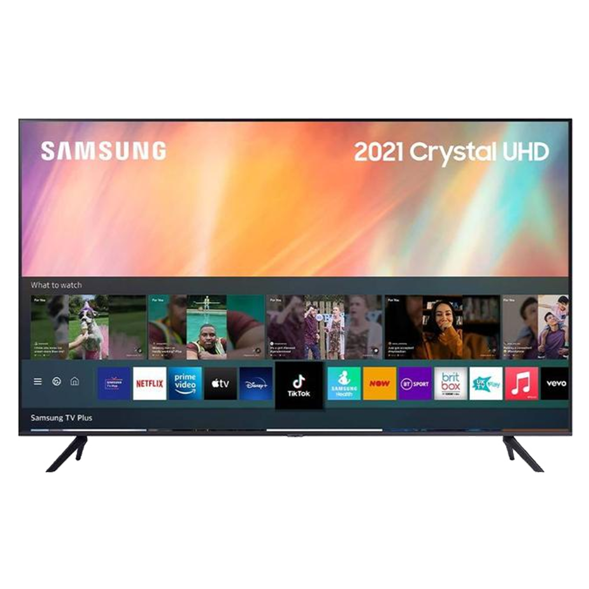 SAMSUNG UE50AU7110,  50  inch UHD 4K HDR Smart TV