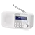 SHARP DR-P420WH Tokyo Portable Digital Radio - White