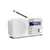 SHARP DR-P420WH Tokyo Portable Digital Radio - White
