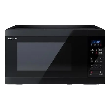 SHARP YC-MA262AE-B Classic Microwave Oven, 26L, Combi with Air Fryer - Black