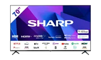 SHARP 4T-C70FN2KL2AB 70" 4K Ultra HD LED Smart TV With Google Assist