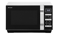 SHARP R360SLM 900W Microwave Grill Silver with Touch Controls