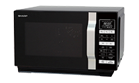 SHARP R860KM 900W Microwave Grill Black with Touch Controls