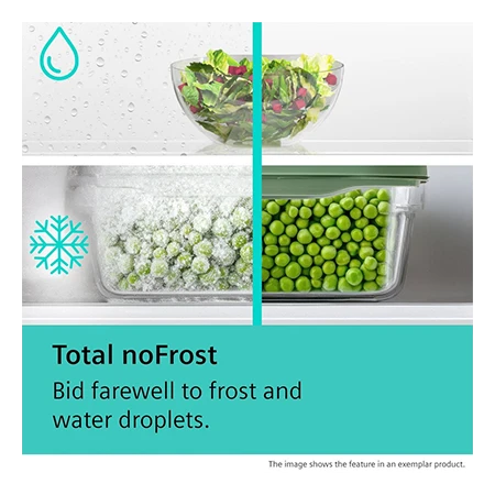 SIEMENS GS36NAXCG Total No Frost Tall Freezer - Black