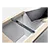 SIEMENS HZ394301 Connecting strip for use with side trim hobs