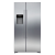 SIEMENS KA90DVI20G US Style Side by Side Fridge Freezer A+ Energy Rating