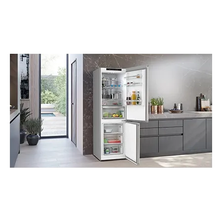 SIEMENS KG36NVICG Freestanding 60/40 Total No Frost Fridge Freezer, Stainless Steel