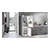 SIEMENS KG36NVICG Freestanding 60/40 Total No Frost Fridge Freezer, Stainless Steel
