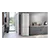 SIEMENS KG39NAIAU 70/30 No Frost Fridge Freezer - Stainless Steel