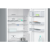 SIEMENS KG39NLB35 Freestanding 60cm Fridge Freezer with Home Connect A++ Energy Rating 60cm in Black Glass