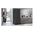SIEMENS KG49NXXCF iQ300 70/30 Total No Frost Fridge Freezer - Black