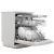 SIEMENS SN258I06TG Freestanding Dishwasher in silver with 14 Place Settings.Ex-Display Model