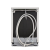 SIEMENS SN258I06TG Freestanding Dishwasher in silver with 14 Place Settings.Ex-Display Model