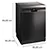 SIEMENS SN25EC13CE 14 Place Settings Dishwasher - Black